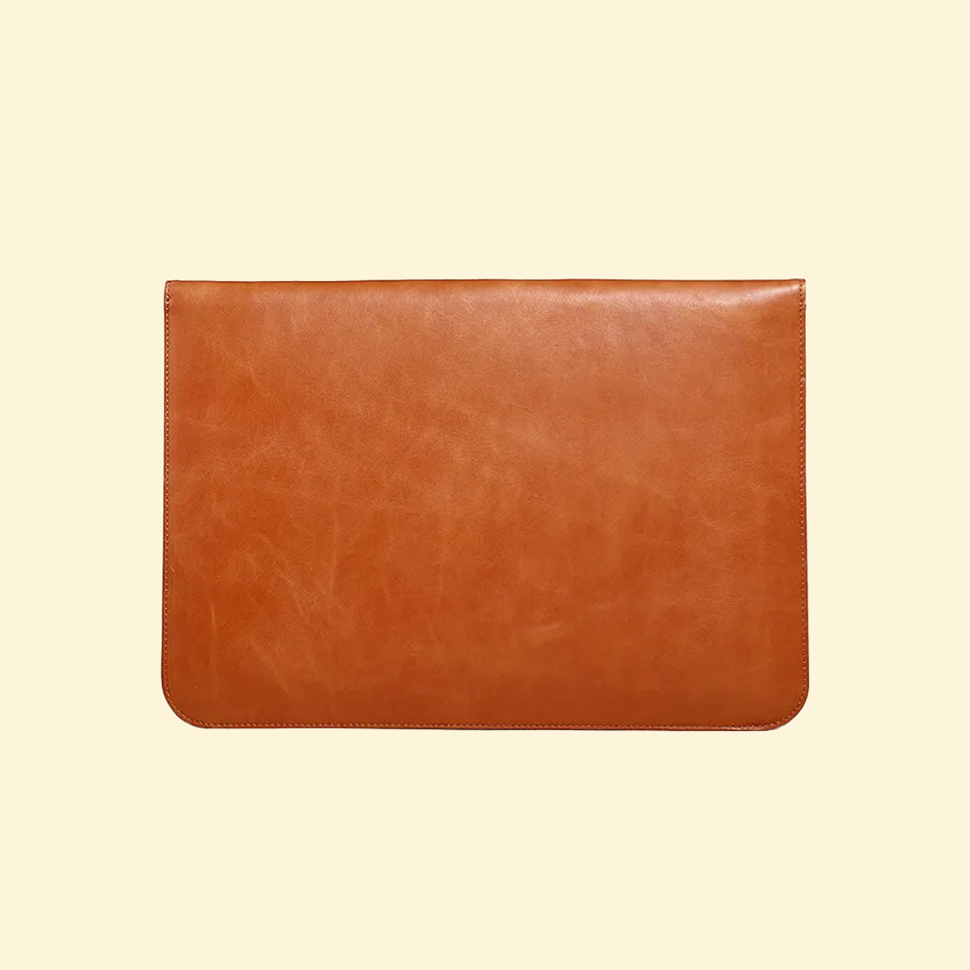 Oiled Leather Laptop Sleeve